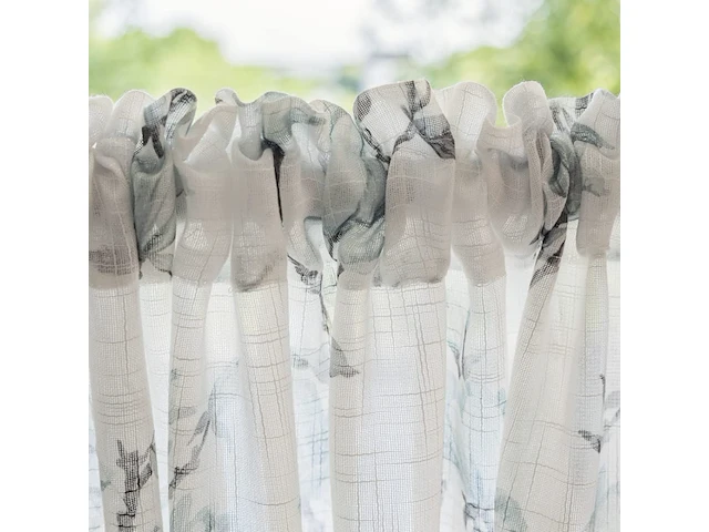 Set v 2 voile gordijnen - afbeelding 3 van  3