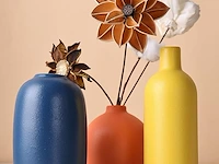 Set v 3 keramische vaasjes - afbeelding 2 van  7