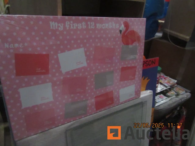 Set van +-25 memobord met stift - afbeelding 1 van  4