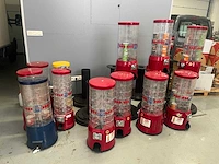 Set van 12x machines met muntjes - afbeelding 1 van  7