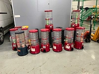 Set van 12x machines met muntjes - afbeelding 2 van  7