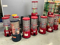 Set van 12x machines met muntjes - afbeelding 4 van  7