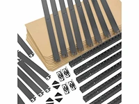 Set van 14 planken , 180x90x40 cm (hxbxd) | 1750 kg | 10 borden - afbeelding 3 van  6