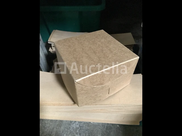 Set van 150 kartonnen bakjes - afbeelding 3 van  5