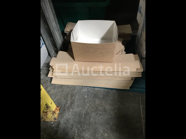Set van 150 kartonnen bakjes - afbeelding 5 van  5