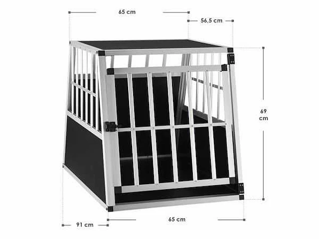 Set van 2 aluminium hondentassen - afbeelding 7 van  7