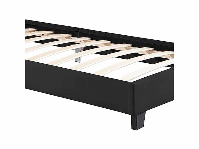 Set van 2 bedden met led verlichting en lattenbodem - 90x200cm - afbeelding 5 van  8