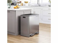 Set van 2 dubbele compartimenten bakken 2 x 30l
