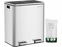 Set van 2 dubbele compartimenten bakken 2 x 30l - afbeelding 2 van  9