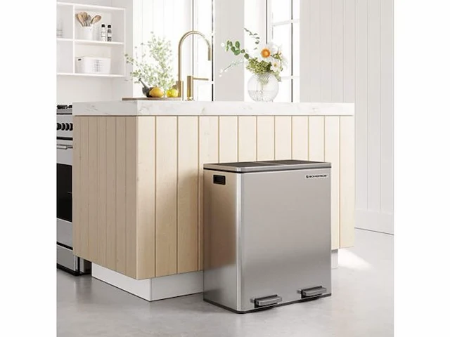 Set van 2 dubbele compartimenten bakken 2 x 30l - afbeelding 9 van  9