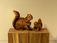 Set van 2 eekhoorns h37cm & h21cm - afbeelding 2 van  3