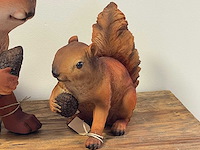 Set van 2 eekhoorns h37cm & h21cm - afbeelding 3 van  3