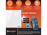 Set van 2 elektrische kachels 2500 watt - wifi - afbeelding 3 van  8