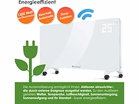 Set van 2 elektrische kachels 2500 watt - wifi - afbeelding 5 van  8