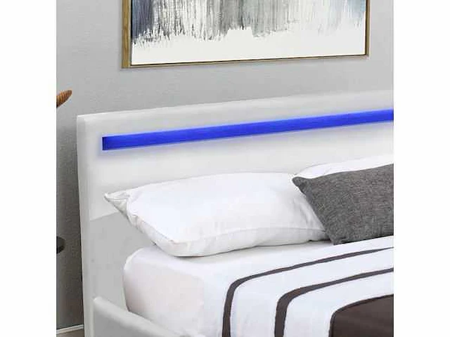Set van 2 gestoffeerde bedden verona 120 x 200 cm - afbeelding 2 van  4