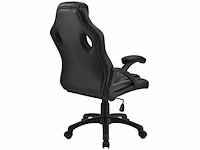 Set van 2 gestoffeerde bureaustoelen met verstelbare rugleuning - afbeelding 3 van  8