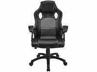 Set van 2 gestoffeerde bureaustoelen met verstelbare rugleuning - afbeelding 4 van  11