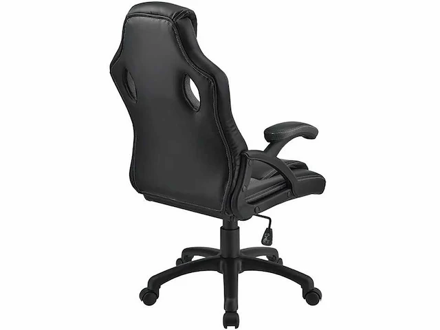 Set van 2 gestoffeerde bureaustoelen met verstelbare rugleuning - afbeelding 5 van  11
