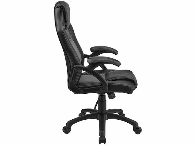 Set van 2 gestoffeerde bureaustoelen met verstelbare rugleuning - afbeelding 8 van  11