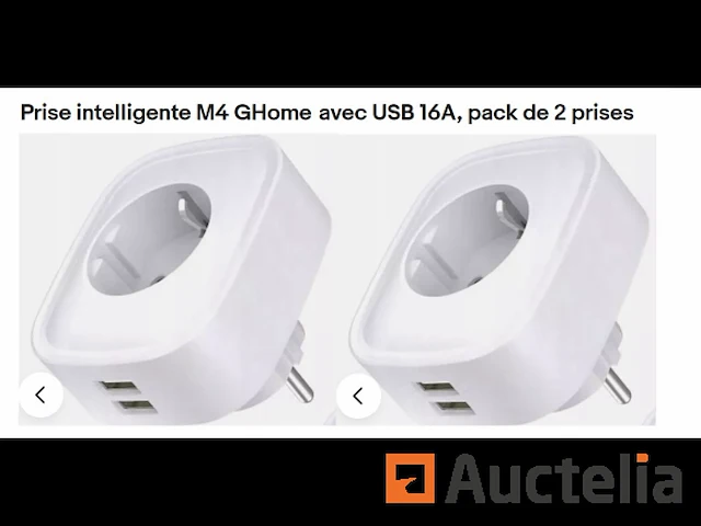 Set van 2 ghome slimme slimme stopcontacten - afbeelding 1 van  2