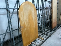 Set van 2 houten werkbladen - afbeelding 1 van  5