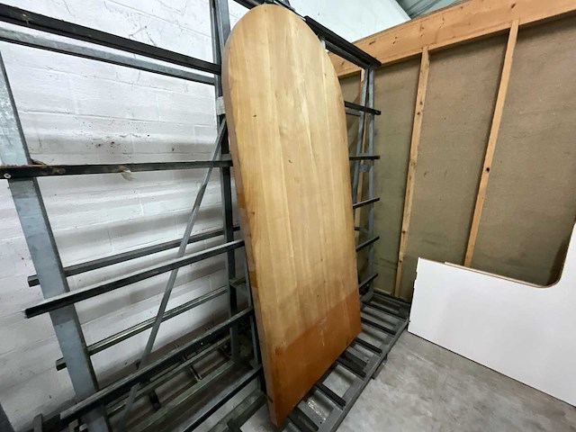 Set van 2 houten werkbladen - afbeelding 2 van  5