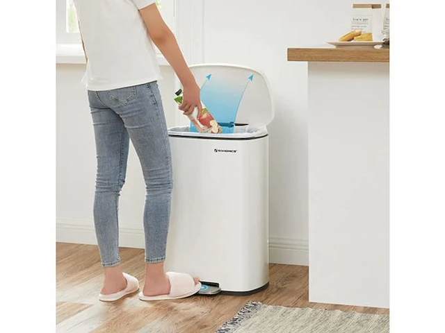 Set van 2 kitchen trash 50l pedaal, met emmer - afbeelding 5 van  7
