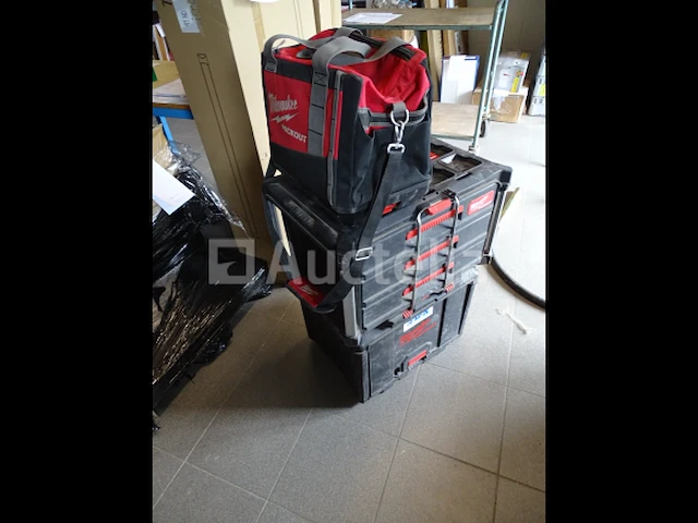Set van 2 milwaukee koffers en een opbergtas - afbeelding 1 van  13