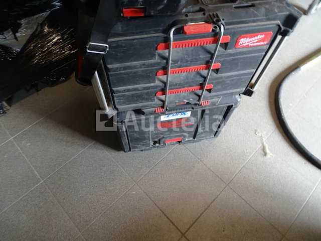 Set van 2 milwaukee koffers en een opbergtas - afbeelding 3 van  13