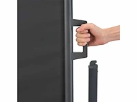 Set van 2 moderne privacyschermen voor tuin en terras - 500x180cm - afbeelding 6 van  10