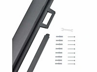 Set van 2 moderne privacyschermen voor tuin en terras - 500x180cm - afbeelding 9 van  10
