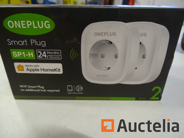 Set van 2 oneplug smart plug-stopcontacten - afbeelding 1 van  2