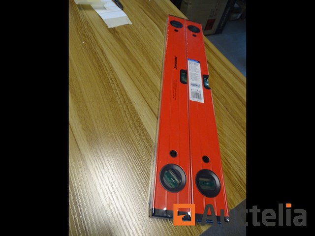 Set van 2 professionele waterpassen van versterkt aluminium silverline expert - afbeelding 2 van  4