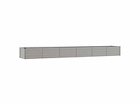 Set van 2 rusty garden verhoogd bed 480x80x45 cm cortenstaal - gratis verzending alleen in belgië - afbeelding 3 van  7