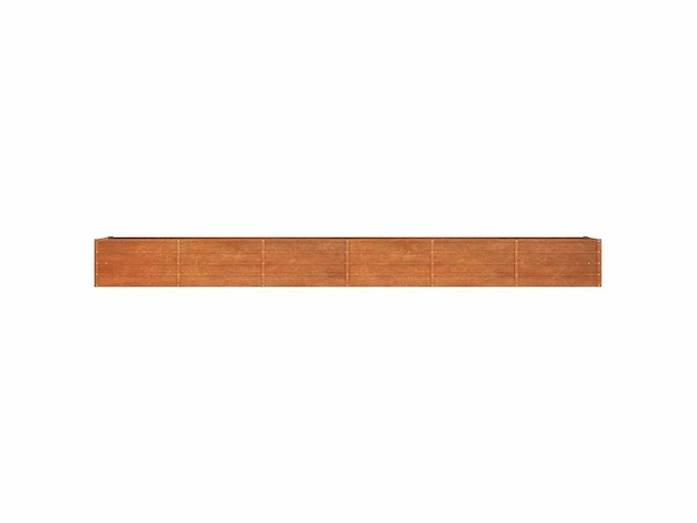 Set van 2 rusty garden verhoogd bed 480x80x45 cm cortenstaal - gratis verzending alleen in belgië - afbeelding 4 van  7