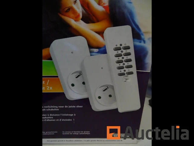 Set van 2 stopcontacten met afstandsbediening - afbeelding 5 van  6