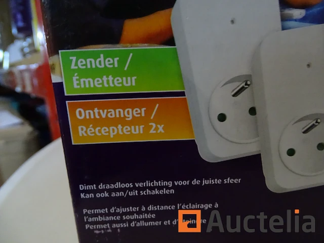 Set van 2 stopcontacten met afstandsbediening - afbeelding 6 van  6
