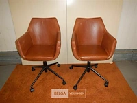 Set van 2 stuks vergadertafel stoel maison du monde