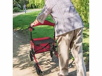 Set van 2 vital aluminium rollators met zitje - afbeelding 1 van  5