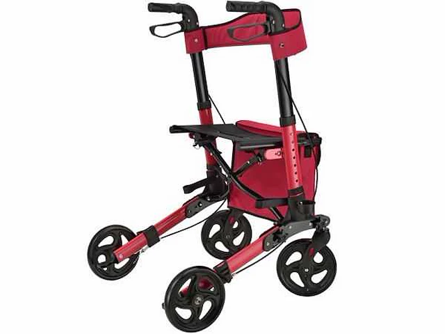Set van 2 vital aluminium rollators met zitje - afbeelding 3 van  5