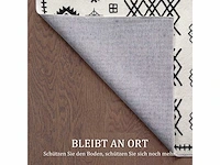 Set van 2 wasbare vloerkleden van imitatiewol: 274 x 366 cm - afbeelding 4 van  6