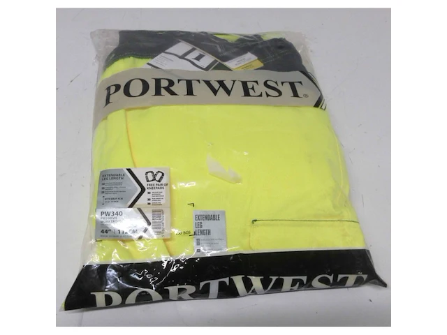 Set van 2 werkbroeken portwest pw3 hi-vis pw340 maat 60 - afbeelding 2 van  3