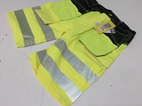 Set van 2 werkbroeken (shorts) portwest pw3 hi-vis pw343 maat 48 - afbeelding 1 van  3