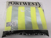 Set van 2 werkbroeken (shorts) portwest pw3 hi-vis pw343 maat 48 - afbeelding 2 van  3
