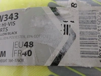 Set van 2 werkbroeken (shorts) portwest pw3 hi-vis pw343 maat 48 - afbeelding 3 van  3