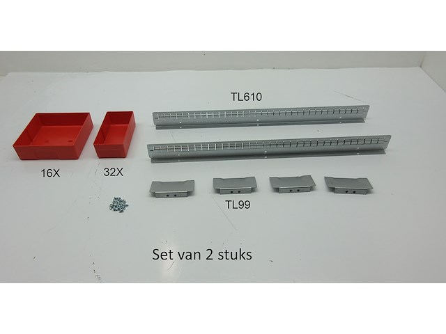 Set van 2x ladekast indeling lokoma 00,02,7687 - afbeelding 1 van  1