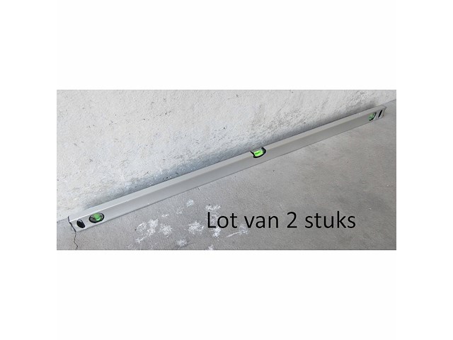 Set van 2x waterpas stanley stht1-43114 classic magnetisch 1200mm - afbeelding 1 van  2