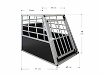 Set van 3 aluminium hondendragers - afbeelding 3 van  8