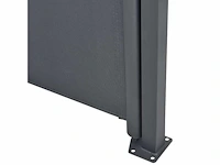 Set van 3 moderne zijluifels voor tuinen en terrassen - 500x200cm - afbeelding 10 van  10