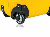Set van 3 reistassen - 3 verschillende afmetingen - waterproof - 2 wielen - snowball - afbeelding 5 van  8
